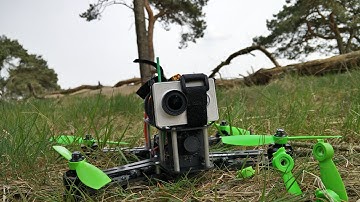 Hoverthings Flip 260 - Xiaomi Yi #2 Quadcopter test sample 1080p 60FPS Cleanflight PIDC1