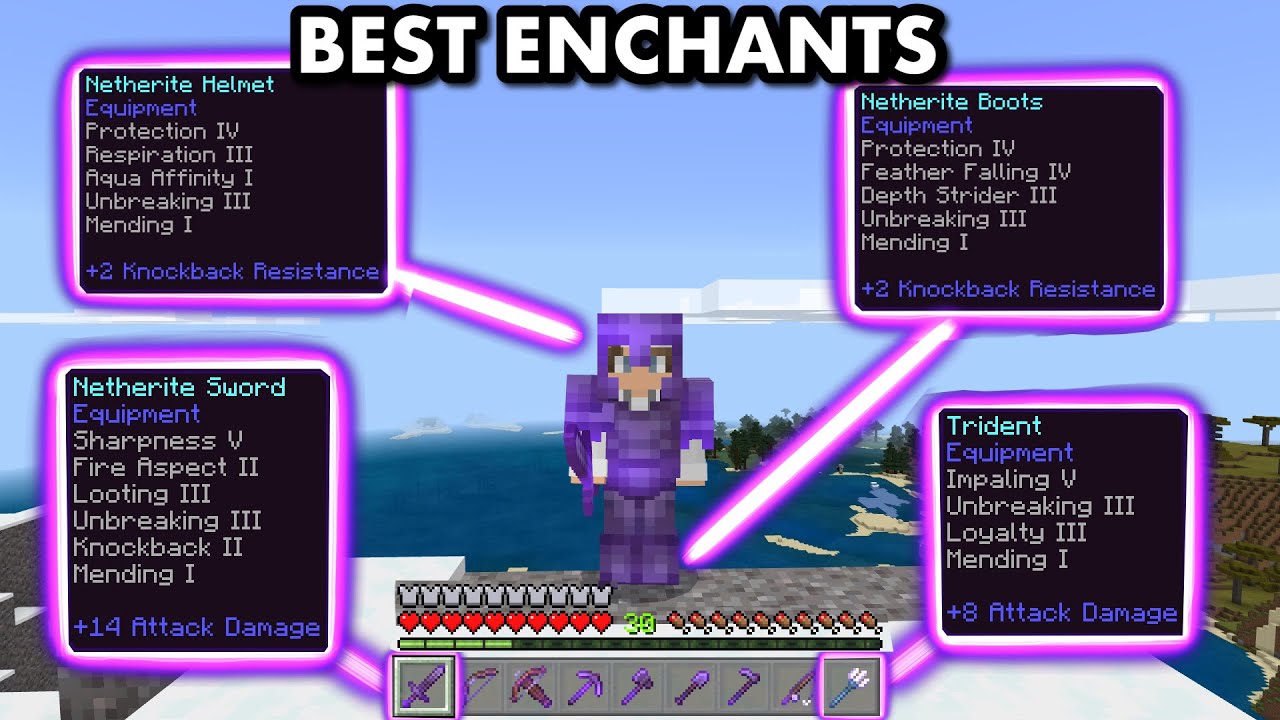 Top Enchantments in Minecraft