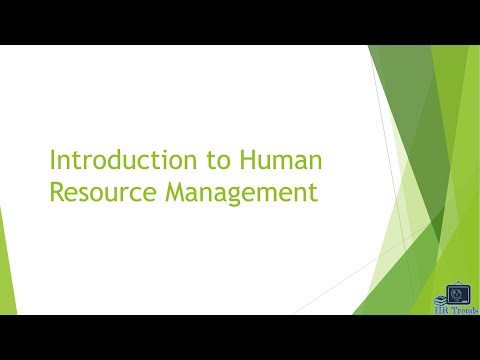 Video: Wat is human resource management in eenvoudige bewoordingen?