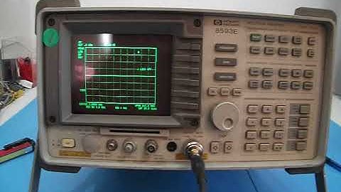 HP 8593E FREQ RESPONSE - patentix ltd