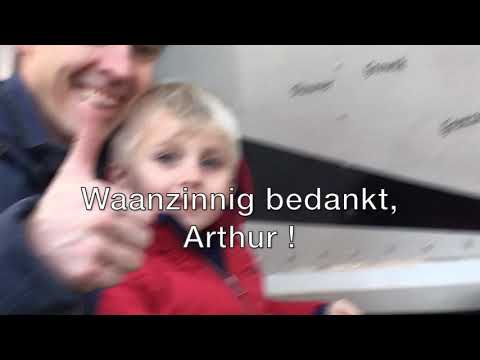 Arthur doneerde : Grenzeloos