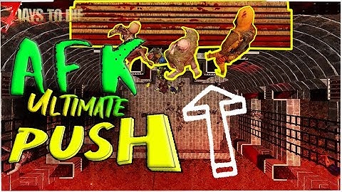 I built a Perpetual Zombie Shover AFK Base that is Pure Chaos- 7 Days to Die A20