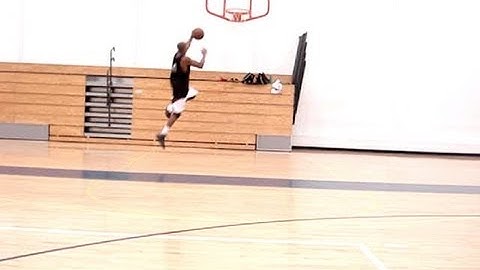 Dre Baldwin: Jab-Attack Behind-Back Dribble-Spin Move Left Hand Layup | Weak Hand Scoring