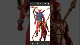 Scarlett Spider Ironman Flash Ironspider Captain America Marvelman