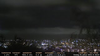 Timelapse Cam 2 - Natt til 25. januar 2023