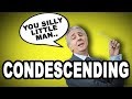 🖕 Learn English Words - CONDESCENDING - Meaning, Vocabulary with Pictures and Examples