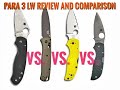 Para 3 LightWeight :  Review and Comparison