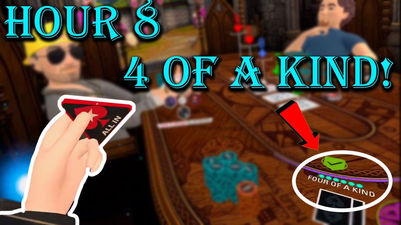 Staying IN VR Until I Make 20 Million Dollars! Pokerstars VR on the