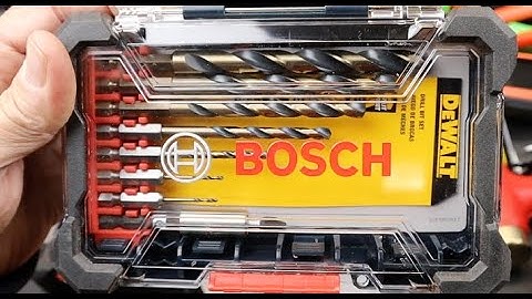 The Forest for the Trees: Drill bit storage best option was almost missed due traditional solution.