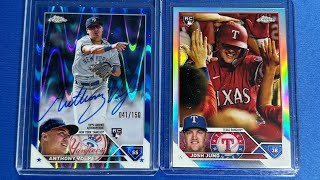 RECAP (78) 2023 Topps Chrome BLASTER Boxes