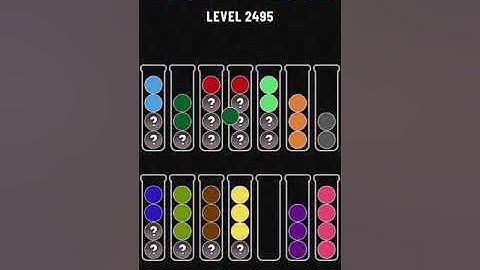 Ball Sort Puzzle - level.2495