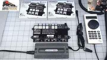 Digikeijs DR5000 Digital Railway Central DCC Multi-bus Command Station introduction