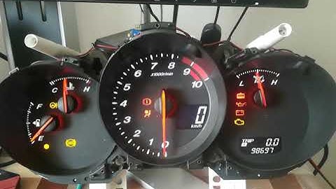 RX8 accurate gauge cluster kit