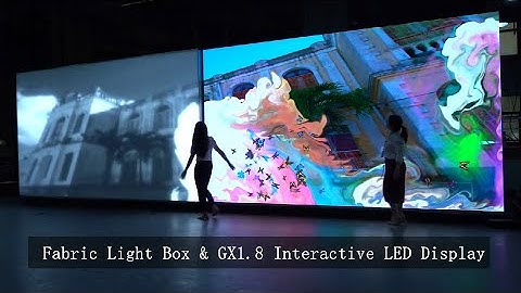 Using Intelligent Interactive LED Displays to Create a Most Immersive Space