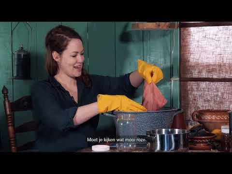 Video: Maak kleurstof met spinasie: Hoe om spinasie as kleurstof te gebruik