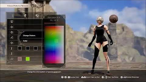 Soul Calibur VI - A2 (NieR: Automata) Character Creation