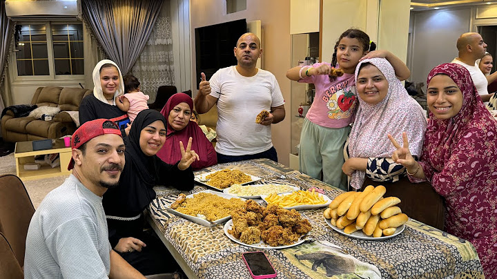 اول عزومه لاهلي بعد غياب سنتين 😆😆 الايام الحلوه راجعه