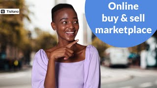 Tisitano, your online local buy & sell marketplace.