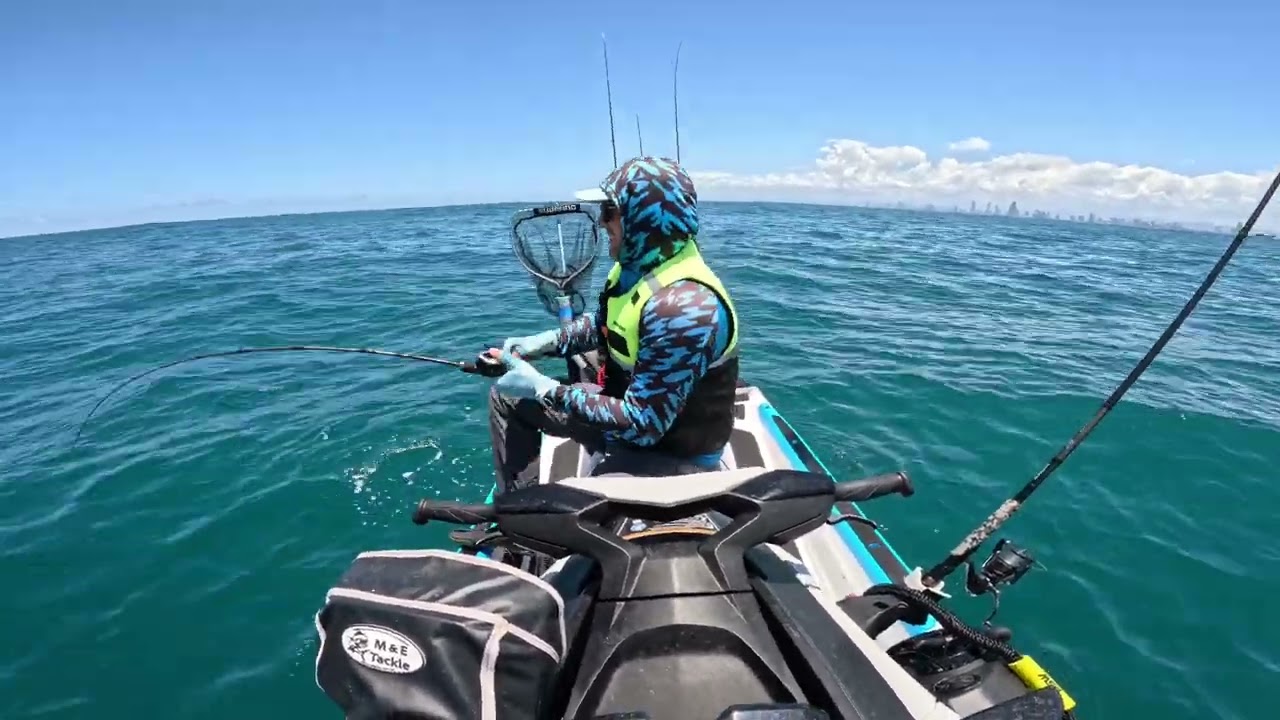 Solid snapper on ski