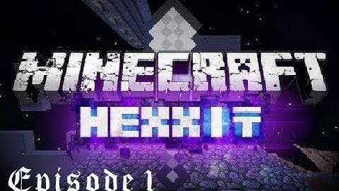 Minecraft Lets Play: Hexxit Multiplayer Survival - Episode 1