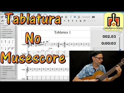 Tablatura no MuseScore Violão Para Todos - YouTube