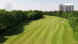 Newark Golf Club Hole 2 Flyover