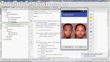 Android Face Detection By Original Google API