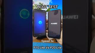 Huawei P10 Lite VS Huawei P20 Lite Boot Test #shorts #Huawei #phone #viral