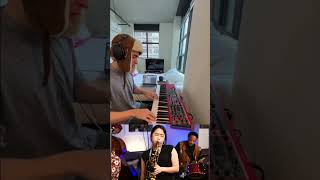 THIS WAS SO FUN @erenaterakubo4914 is so amazing 🔥🔥 @EmmetCohen #omarito #piano #music #jazz