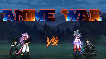 Android 21 & Deku OP VS Goku Perfect MUI & Kirito V2 ( 3 Form) in Jump Force Mugen