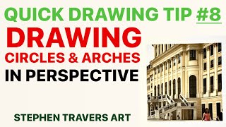 Quick Tip for Drawing Arches in Perspective