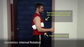 Isometrics Internal Rotation