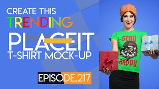 How To EASILY cReate T Shirt Mockup Using Placeit.net [Placeit Tutorial 2021]