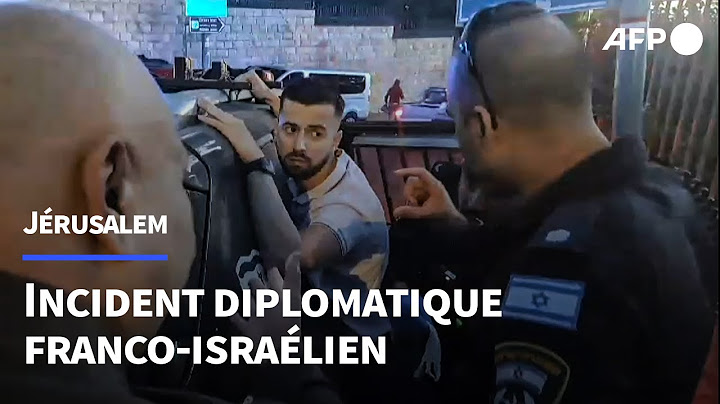 Jérusalem: deux gendarmes français arrêtés par la police israélienne I AFP