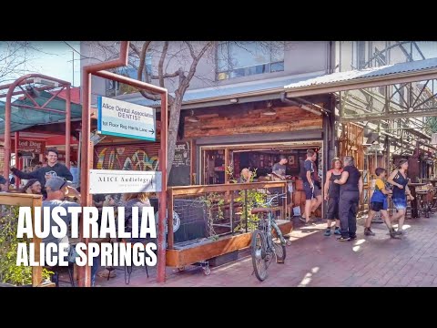 Alice Springs Australia Walking Tour【2019】/爱丽斯泉澳大利亚徒步旅行【2019】