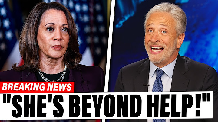 Jon Stewart Hilariously SHUTS DOWN The DNC Over Kamala Harris Disaster On Live TV