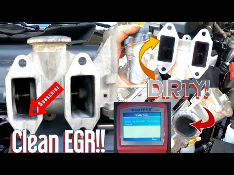 EGR VALVE DEGREASED on my 2021 Ram 2500 for code P0402 EXHAUST GAS RECIRCULATION EXCESSIVE DETECTED
