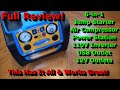 6in1 jump starter  air compressor  power station  full review