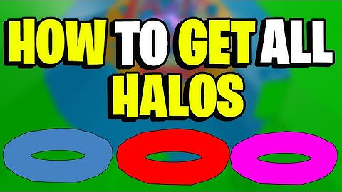 HOW TO GET ALL HALOS IN TOWER OF HELL