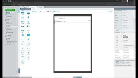 Adding Action Buttons and Details Screens to Your Template Pages in Appery.io