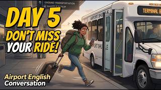 Day 5 - Airport Transportation English | Repeat After Me & Shadowing Practice | FluentBit English