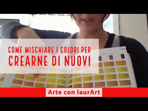 Pittura tutte le tecniche come miscelare i colori e creare nuove tinte Come ottenere il colore avorio