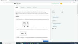 Hackerrank SQL Solutions | Interviews SQL Hackerrank Hard Problem screenshot 1