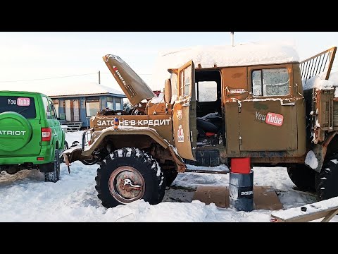 Оживляем ЗИЛ-131.Что стало с армейской легендой после простоя в огороде??