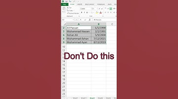 How to zoom in & out using short keys in excel shorts