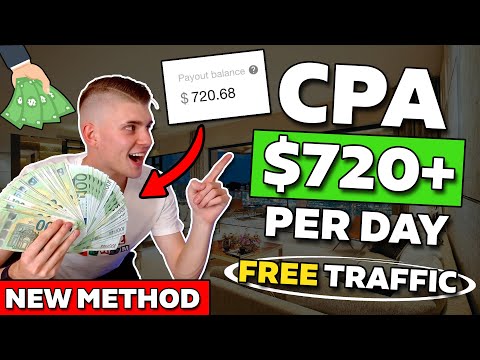 *NEW METHOD* = $720.68+ Per Day... CPA Marketing For Beginners:  MaxBounty | CPALead