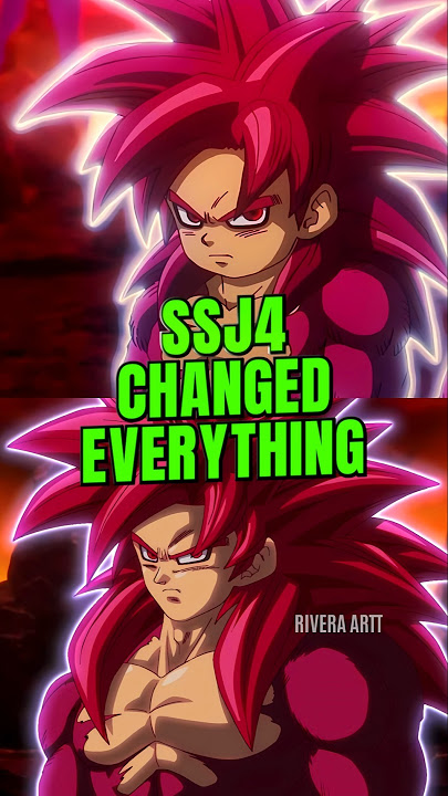 HOW SUPER SAIYAN 4 WAS ACTUALLY CREATED