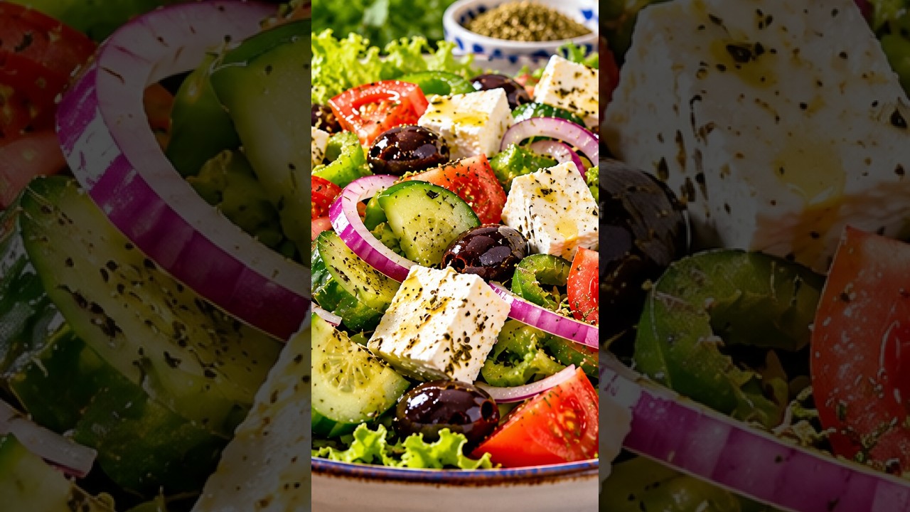 🥗 Yunan Salatası Tarifi 🇬🇷 | Bol Malzemeli, Pratik ve Lezzetli Salata! 🥗 Yunan Salatası Tarifi 🇬🇷 | Bol Malzemeli, Pratik ve Lezzetli Salata!