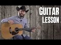 Nine Pound Hammer - Guitar Lesson - Tony Rice Style Solo Breaks - Bluegrass Licks