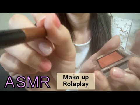 【ASMR】囁きながら簡単メイクロールプレイ/Make up role play